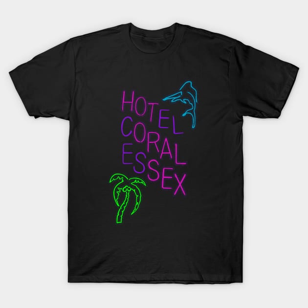 Hotel Coral Essex T-Shirt by tenaciousva